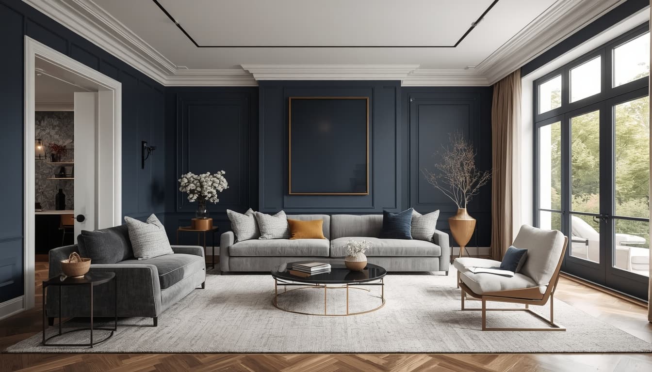 Living de una propiedad premium